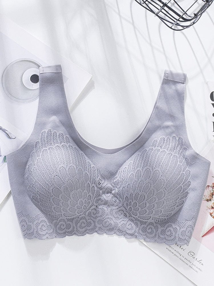 Lively® Sous-vêtements & Gaines Gris / S Soutien-gorge sans armature | Lively®