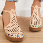 Lively® Sandales Beige / 35 Sabots à talons en maille | Lively™