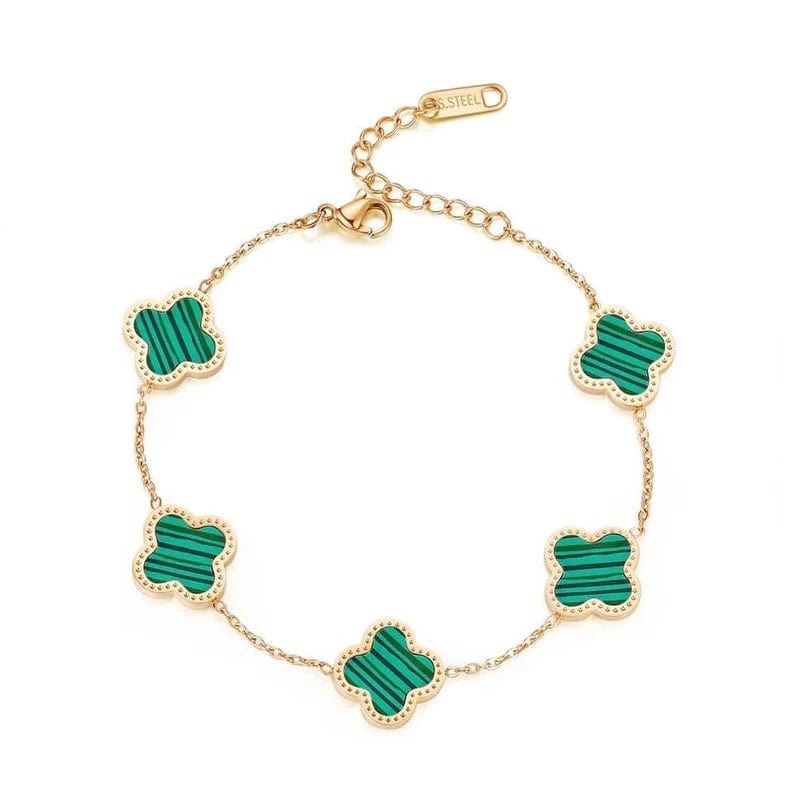 Lively® Bracelets Vert Bracelet trèfles | Lively®